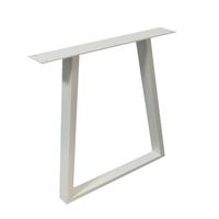 Pieds de meuble modernes pour banc, personnalisables, en tôle pliée, métal noir, pour canapé, table d'appoint, salle à manger, salon, chambre à coucher, pour le bricolage