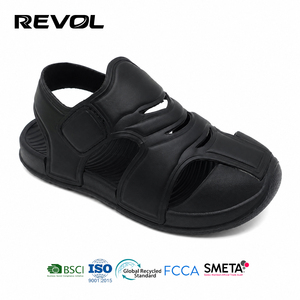 Sandalias BSCI Kids Cloud Slip-On Comfy para niños pequeños, elegantes sandalias Eva para niños y niñas, zapatos de suela gruesa antideslizantes para la <span class=keywords><strong>playa</strong></span>, la piscina y la ducha - Product Image 1
