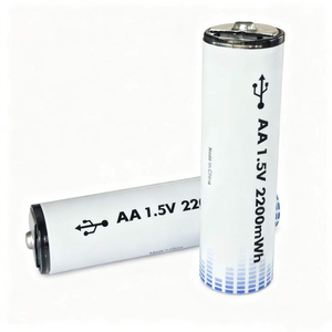 High Demand USB C <strong>Rechargeable</strong> <strong>AA</strong> <strong>Batteries</strong> 1.5V Li-ion 2500mWh Long Lasting - Product Image 3