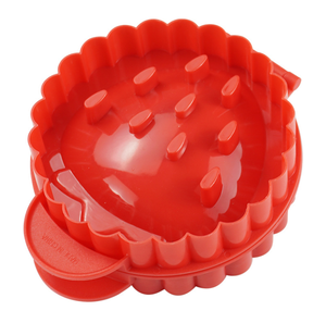 Vente en gros de découpoirs à biscuits écologiques en plastique manuels en forme de pomme et de citrouille, moule à tartelettes pour les fêtes de Noël et d'Halloween, outils pour gâteaux - Product Image 2