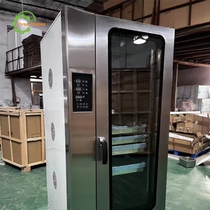 Forno Combinato <span class=keywords><strong>a</strong></span> Vapore per Panifici Commerciali, <span class=keywords><strong>Forni</strong></span> Industriali <span class=keywords><strong>a</strong></span> Convezione ad Aria Calda <span class=keywords><strong>a</strong></span> <span class=keywords><strong>Gas</strong></span> per Cuocere Torte, Pane e <span class=keywords><strong>Pizza</strong></span> - Product Image 5