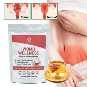 Thé pour l'utérus Chinaherbs, de qualité supérieure, à base de plantes naturelles, non OGM, soutient la fertilité, santé, équilibre hormonal naturel - Product Image 1