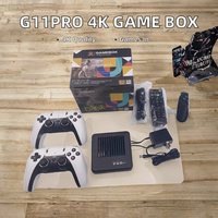 Console de jeu vidéo de haute qualité 256GB G11Pro Plus 4K TV HD Console de jeu rétro classique avec 3D prend en charge le Format FC EU US Plug