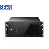 PC industriel SEAN OEM Intel Core I3 I5 I7 I9 12e/13e génération 6 ports COM RS232 RS485 2.5GbE LAN DDR4 128 Go M2 2 PCIe X16 Montage mural