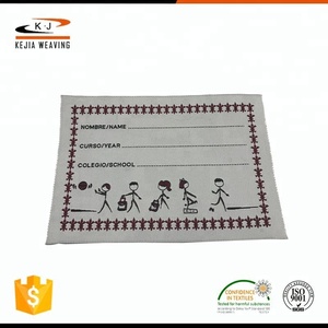 No Moq prodotti di alta classe su misura taglio termico filato etichetta centro piegare abiti damascati personalizzati tessuti <span class=keywords><strong>etichette</strong></span> - Product Image 6