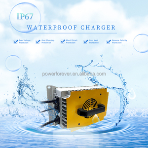 Batería de 120V 220V Impermeable IP65 3000W 36V50A 48V de Plomo-Ácido y Litio para Fregadoras y Carritos de Golf QA3000A 84v - Product Image 4