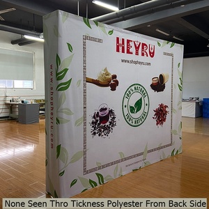 Giá Treo Phông Nền Vải Căng Gấp Được Bằng Nhôm Có Thể Tái Sử Dụng 20X7.5 Ft Cho Triển Lãm Thương Mại Trọng Lượng Nhẹ Di Động Màn Hình Bật Lên - Product Image 4