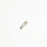 Raccord rapide pneumatique universel 1/4 de pouce, type européen, plaqué laiton, filetages BSPP/BSPT/NPT, personnalisable OEM, 0-150 psi, outils de travail