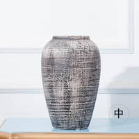 Vase en céramique antique de luxe, design unique et simple, pour la décoration de la maison