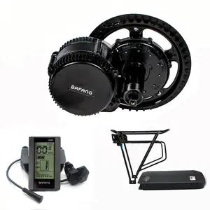 Bafang — kit de motorisation de vélo électrique 48V, 250/350/500/750w, BBS02, moteur à entraînement central dans le pédalier, nouveau modèle