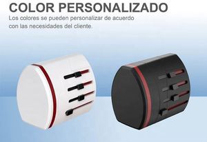 <span class=keywords><strong>Adattatore</strong></span> <span class=keywords><strong>da</strong></span> Viaggio Universale Portatile con Caricatori <span class=keywords><strong>USB</strong></span> Intelligenti, Prese Elettriche con 2 <span class=keywords><strong>USB</strong></span> 100v-250v - Product Image 4