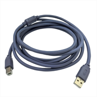 Câble d'extension de données USB 2.0 pour imprimante, 3m, synchroniseur standard, conducteur en cuivre pur PVC pour ordinateur d'entreprise
