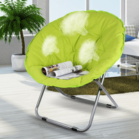 Chaise longue pliante moderne en métal, grande taille, pour adultes, pour balcon, pour la pause déjeuner, avec dossier, chaise paresseuse
