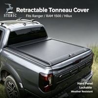 Neu eingetroffene, einziehbare Laderaumabdeckung für 2025 Tundra 4x4 – Wasserdichte Laderaumabdeckung aus Aluminiumlegierung