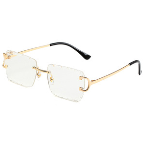 Lunettes de soleil de luxe de haute qualité Sades, rectangulaires, design unique, nouvelle collection 2025, surdimensionnées, bleu/blanc/rouge, UV400 - Product Image 5