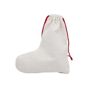 Fournitures <span class=keywords><strong>de</strong></span> décoration <span class=keywords><strong>de</strong></span> noël, vente en gros,, transfert par pression thermique, en lin, sacs <span class=keywords><strong>de</strong></span> bonbons <span class=keywords><strong>de</strong></span> noël, Sublimation, bas blancs - Product Image 5