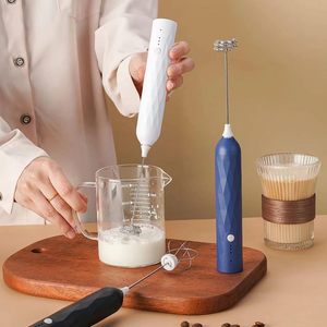 Mixeur à lait rechargeable par USB, mousseur à lait automatique portatif, ensemble de fouet à café, <span class=keywords><strong>batteur</strong></span> à œufs, outil multifonctionnel, mixeur électrique - Product Image 1