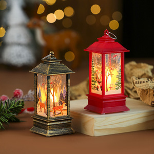 Cross-<b>border</b> Christmas lanterns, candlestick lamps, night lights, candle lamps, decorative tabletop ornaments, Christmas - Product Image 3
