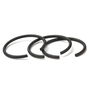 Din 7993a פלדה פחמן שחור עגול הצמד טבעות לחגים לחלחור - Product Image 1