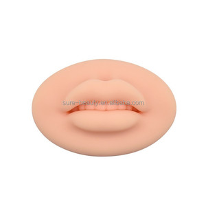 Molde de silicona 5D suave para cejas y labios, para práctica de microblading permanente en piel oscura, realista y completa, fácil de usar, para proveedores de tatuajes. - Product Image 5