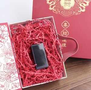 Papier de soie froissé à prix d'usine, remplissage de boîte cadeau pour parfum et bijoux, décoration, confettis en raphia <span class=keywords><strong>irisé</strong></span> - Product Image 3