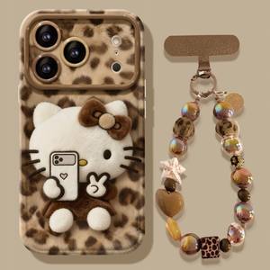 Funda de Silicona Premium con Estampado de Leopardo y Cadena para Teléfono, con Ventana Grande para la Cámara, para OPPO, VIVO, <span class=keywords><strong>Xiaomi</strong></span> Redmi - Product Image 2