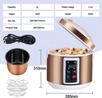 Fermenteur d'ail noir de grande capacité AZK 115-2 5L, machine commerciale automatique de fermentation de l'ail noir