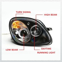Feux avant LED DRL améliorés pour SLK R170 1996-2003, clignotants, ensemble de phares modifiés, accessoires automobiles pour Benz