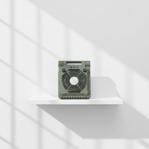 Chic Battery Retro Desk Fan Color Box Usb Rechargeable <b>Table</b> Mini Electric Desk Fan - Product Image 1