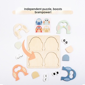Juego <span class=keywords><strong>de</strong></span> Mesa <span class=keywords><strong>de</strong></span> Rompecabezas <span class=keywords><strong>de</strong></span> Madera Montessori 3D con Forma <span class=keywords><strong>de</strong></span> Búho, Juguete Educativo Preescolar <span class=keywords><strong>de</strong></span> Materiales Ecológicos para Niños <span class=keywords><strong>de</strong></span> 5 a 7 Años - Product Image 5