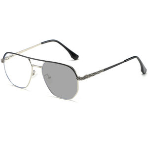 Gafas con Bloqueo de Luz Azul para Adultos, Montura Metálica, Lentes Fotocromáticas para Uso Profesional, Gafas Fotocromáticas - Product Image 3