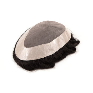 Duro Mono-<span class=keywords><strong>pelucas</strong></span> <span class=keywords><strong>para</strong></span> hombre, tupé barato, varios tamaños, resistente, fino, Mono - Product Image 3