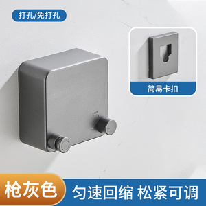 <span class=keywords><strong>Stendibiancheria</strong></span> a Muro in Acciaio Inox OEM, Durevole, Lucido, Staccabile, a Doppio Livello, Retrattile, <span class=keywords><strong>per</strong></span> Cucina e Armadio - Product Image 6