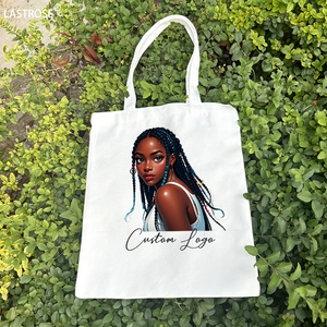 Kích thước tùy chỉnh màu sắc rắn Canvas Tote Túi tùy chỉnh Canvas Túi Tote, túi vai vải, đồng bằng tùy chỉnh túi vải - Product Image 1