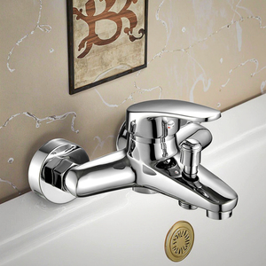 Robinet mitigeur <span class=keywords><strong>de</strong></span> salle <span class=keywords><strong>de</strong></span> bain en laiton élégant tout en cuivre poli triple chauffe-eau doux chaud froid robinet <span class=keywords><strong>de</strong></span> douche pour baignoire douche - Product Image 6