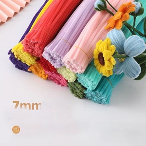 Filo di <span class=keywords><strong>ferro</strong></span> felpato per progetti artistici fai <span class=keywords><strong>da</strong></span> te, materiale creativo per lavoretti, fili per lavoretti creativi, pipa cleaner per lavoretti - Product Image 2