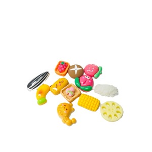 Juego de juguetes de comida en miniatura de resina para juego de simulación, accesorios de cocina, decoraciones artesanales de plástico 3D, para edades de 5 a 7 años - Product Image 5