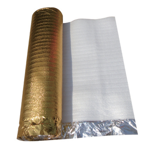 Nhà máy sản xuất giá rẻ 2 mét EPE bọt CuộN underlay cách nhiệt underlay với lá nhôm cho gỗ cứng sàn - Product Image 1