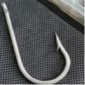 Hameçons en acier inoxydable MF 7731 6/0-16/0, grande plaque dorée pour la pêche en eau salée et la pêche à la perche - Robustes et durables