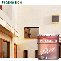 Pintura de Textura de Estuco al Agua para Paredes Exteriores, Resistente a la Intemperie, Decorativa, Suministro Directo de Fábrica OEM
