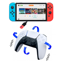 Adaptateur récepteur USB Grip BT pour Switch Grip Converter Accessoires de jeu pour Nintendo PS5/PS4/xbox
