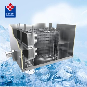 Vuông liên tục tủ đông nhanh chóng đóng băng thiết bị cá hồi philê xoắn ốc tủ đông - Product Image 1