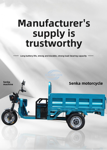 Freight Electric Three-Wheeler Open Body Agricultural Use Heavy-Duty Cargo Capacity (400kg Payload) Durable Model 60V Battery - Product Image 5