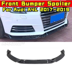 ลิ้นกันชนหน้ารถยนต์ สีดำเงา สำหรับตกแต่ง Audi A4L ปี 2017-2019 อุปกรณ์ป้องกันกันชน อะไหล่ตกแต่งรถยนต์ - Product Image 2