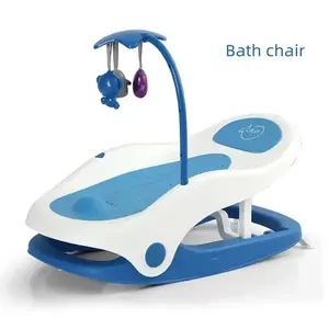 Nouvelle chaise <span class=keywords><strong>de</strong></span> <span class=keywords><strong>bain</strong></span> élastique indépendant pour bébé, fournitures <span class=keywords><strong>de</strong></span> <span class=keywords><strong>bain</strong></span> pour nouveau-né, avec jouets, fauteuil <span class=keywords><strong>de</strong></span> <span class=keywords><strong>bain</strong></span> antidérapant, vente en gros - Product Image 4