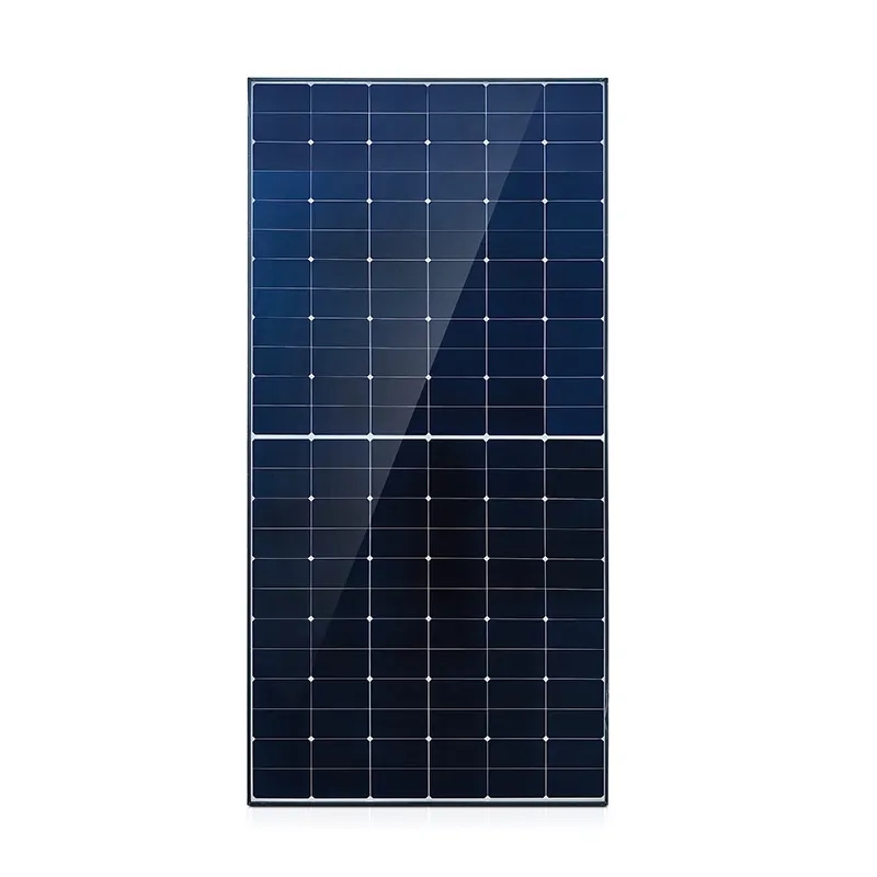 Panel surya matahari matahari terbit, 410W 430W 440W 545W 550W Panel daya matahari Mono setengah sel harga Panel surya fotovoltaik