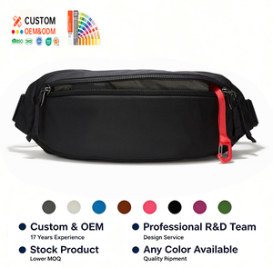 Borsa a Tracolla Premium Impermeabile in Nylon, Marsupio da Donna, Borsa da Petto - Product Image 1