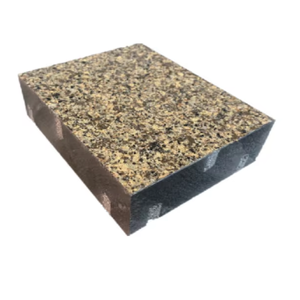 Panneaux intégrés de peinture en pierre véritable Isolation en laine de roche 150mm Isolation thermique insonorisante pour entrepôts Utilisation en extérieur Nouveau - Product Image 1