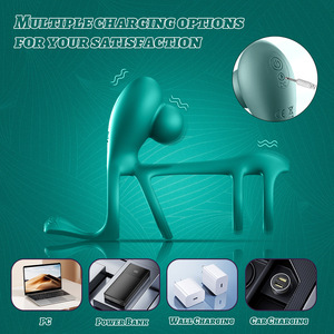 Anillo Vibrador Recargable BANSEY para Hombres, 10 Velocidades de Pulsación, Carga por Cable DC, Resistente al Agua IPX6, Estimulador Pélvico - Product Image 6