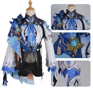Ecowalson <span class=keywords><strong>eula</strong></span> Lawrence cosplay genshin tác động trang phục tóc giả đồng phục sóng hoa hiệp sĩ vui trang phục găng tay trang sức Halloween - Product Image 6